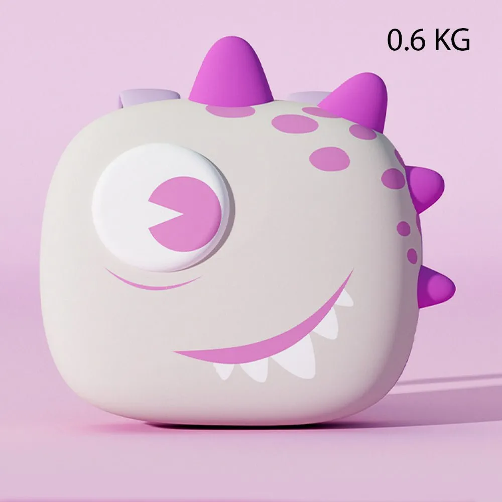 Dewy the Smiley Monster, 3d Lightweight Ergo Backpack for Toddlers and Kids 