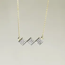 Diamond Rhombs Necklace