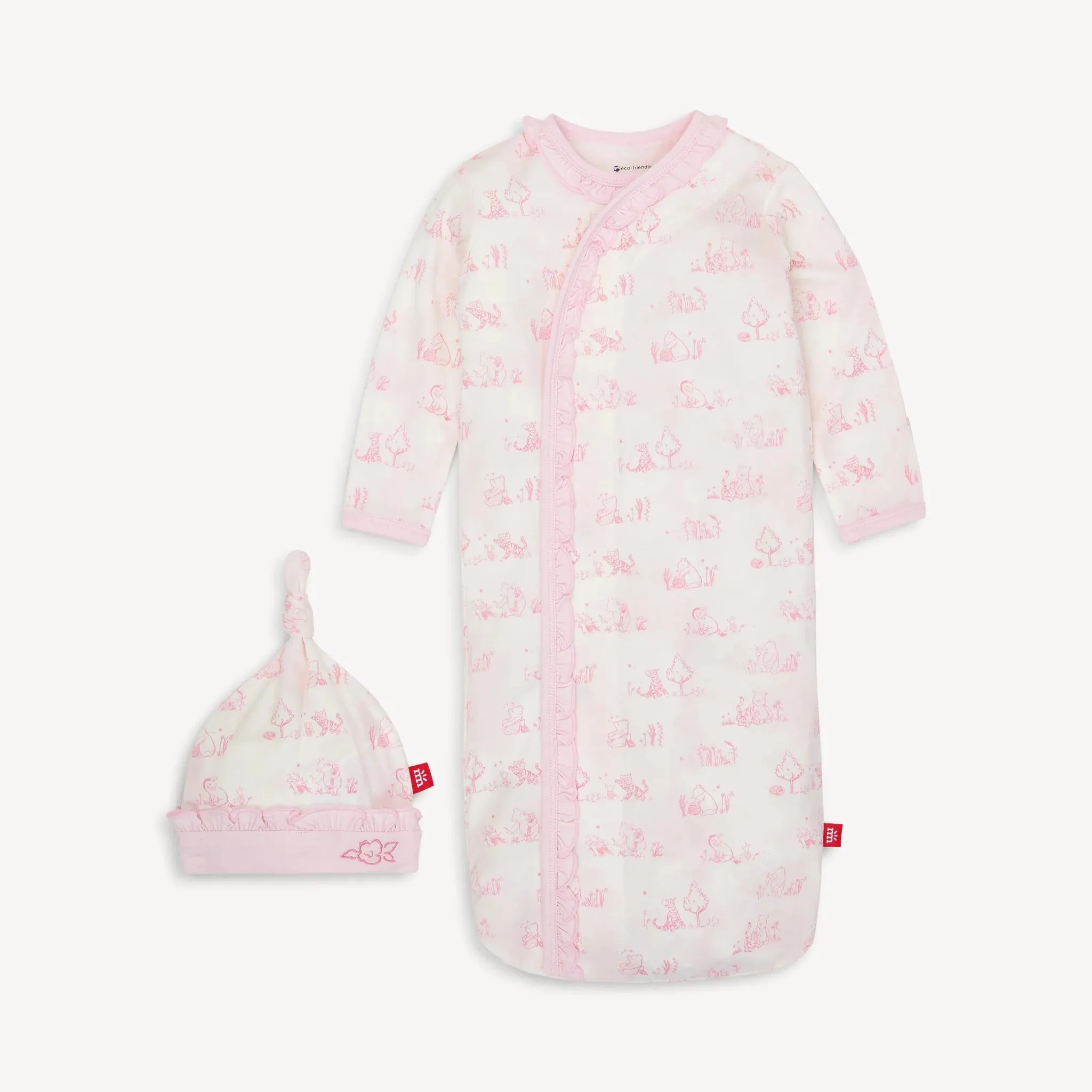 Disney | Magnetic Me sweeter than hunny magnetic cozy sleeper gown   hat set