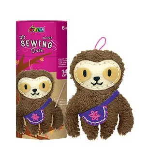 DIY Sewing Keychain - Sloth
