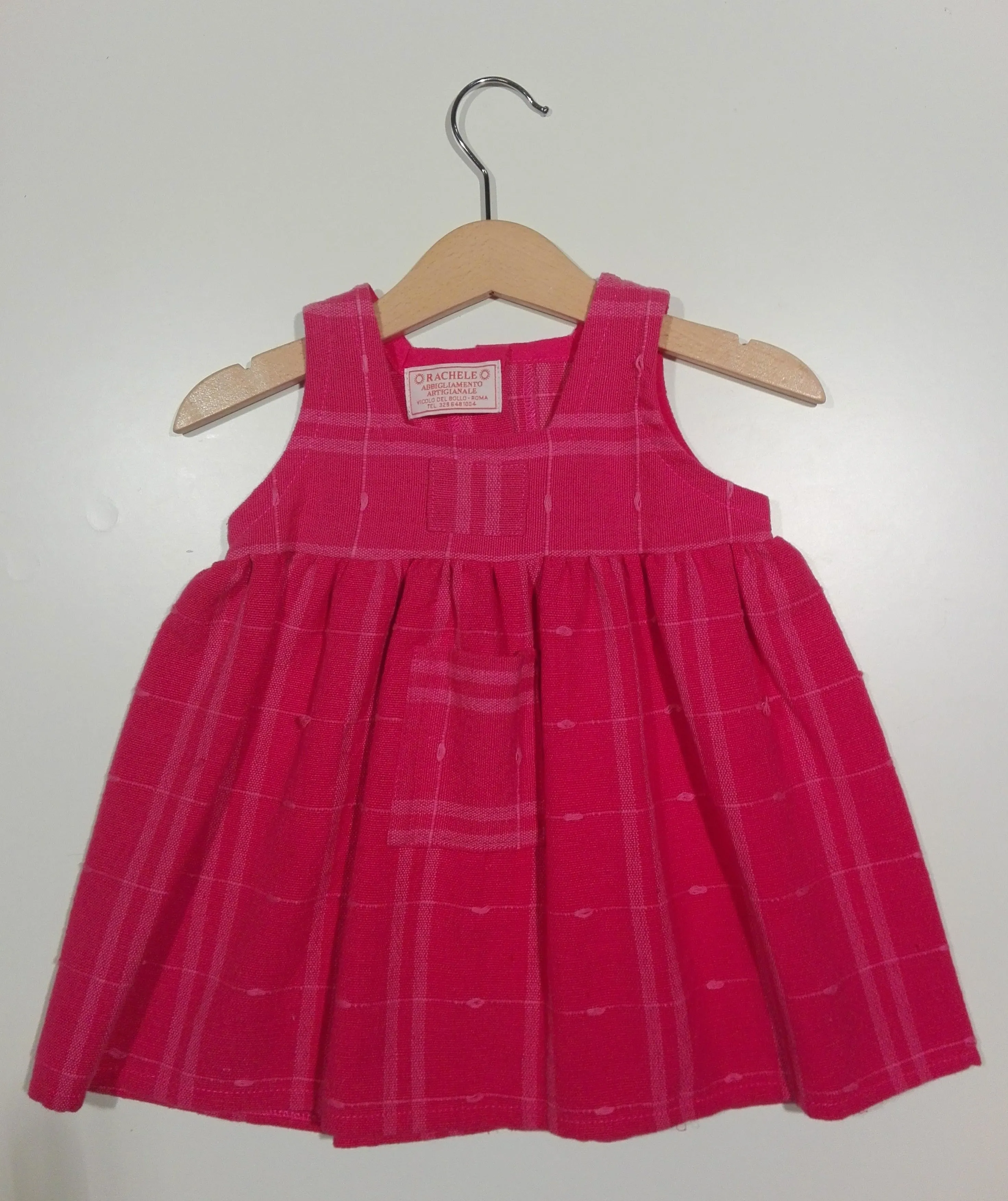 Dress without sleeve in cotton