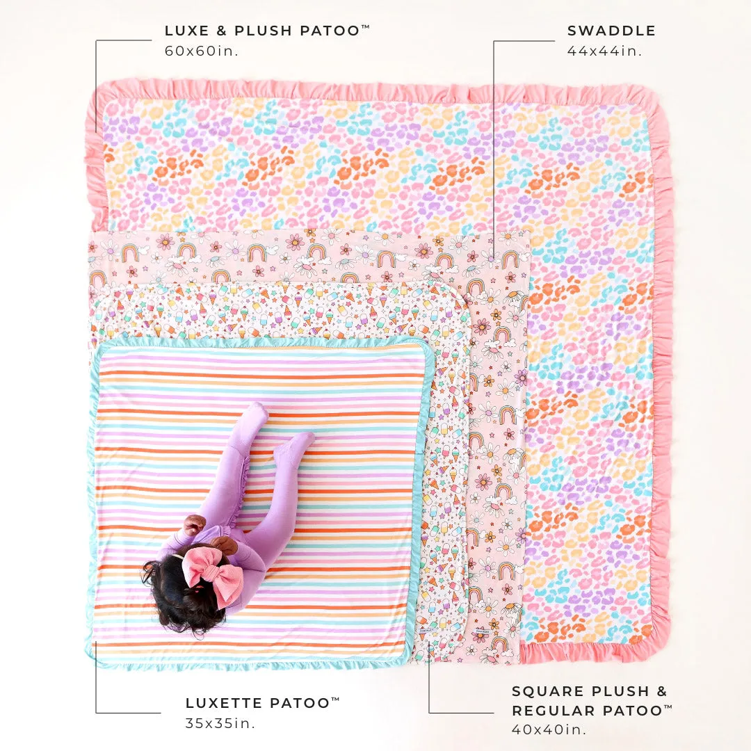 Edie & Katalina Ruffled Luxette Patoo® Blanket