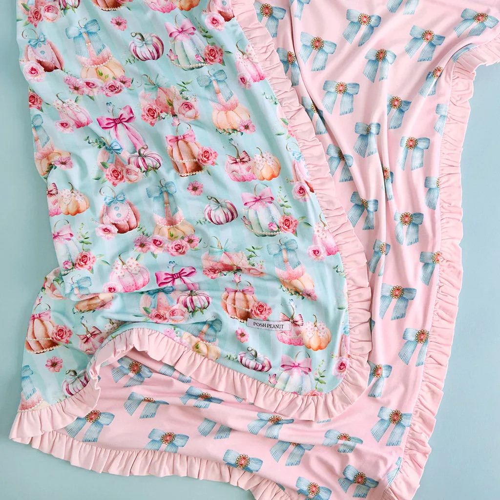 Edie & Katalina Ruffled Luxette Patoo® Blanket