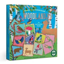 Eeboo | Shiny Woodland Memory & Matching Game