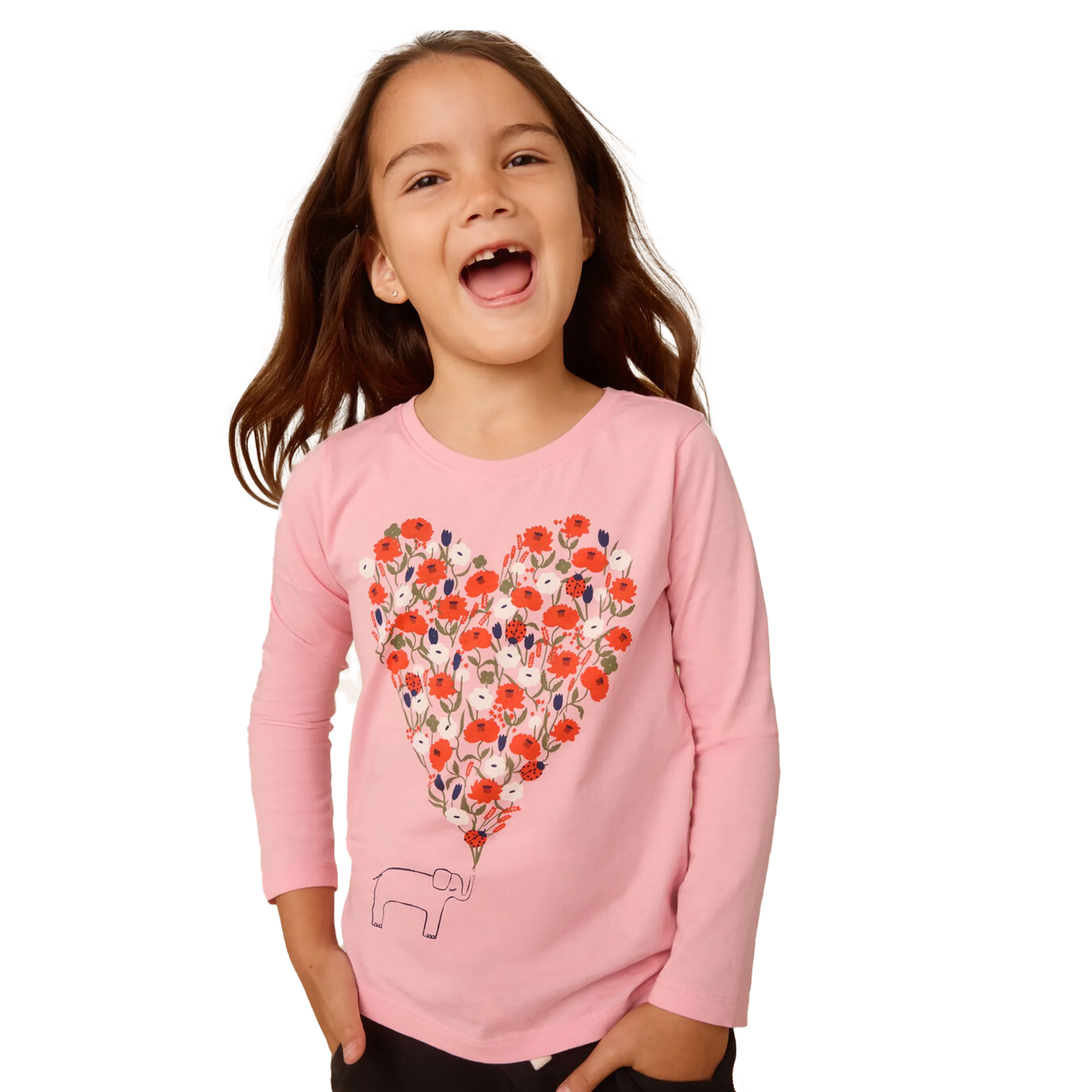 Elephant Heart Graphic Tee