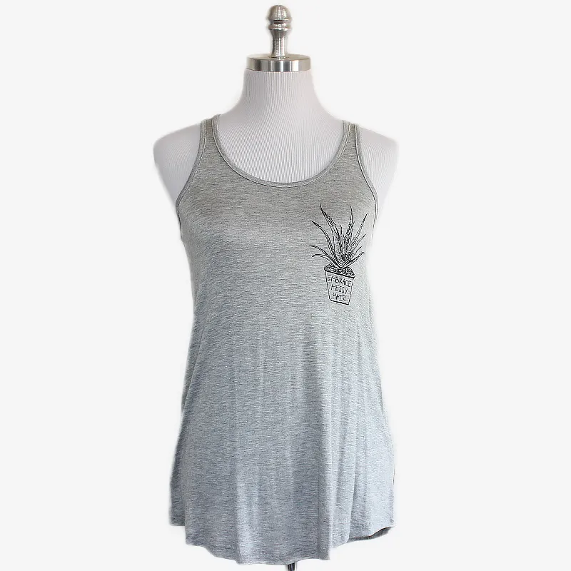 Embrace Messy Hair Tank