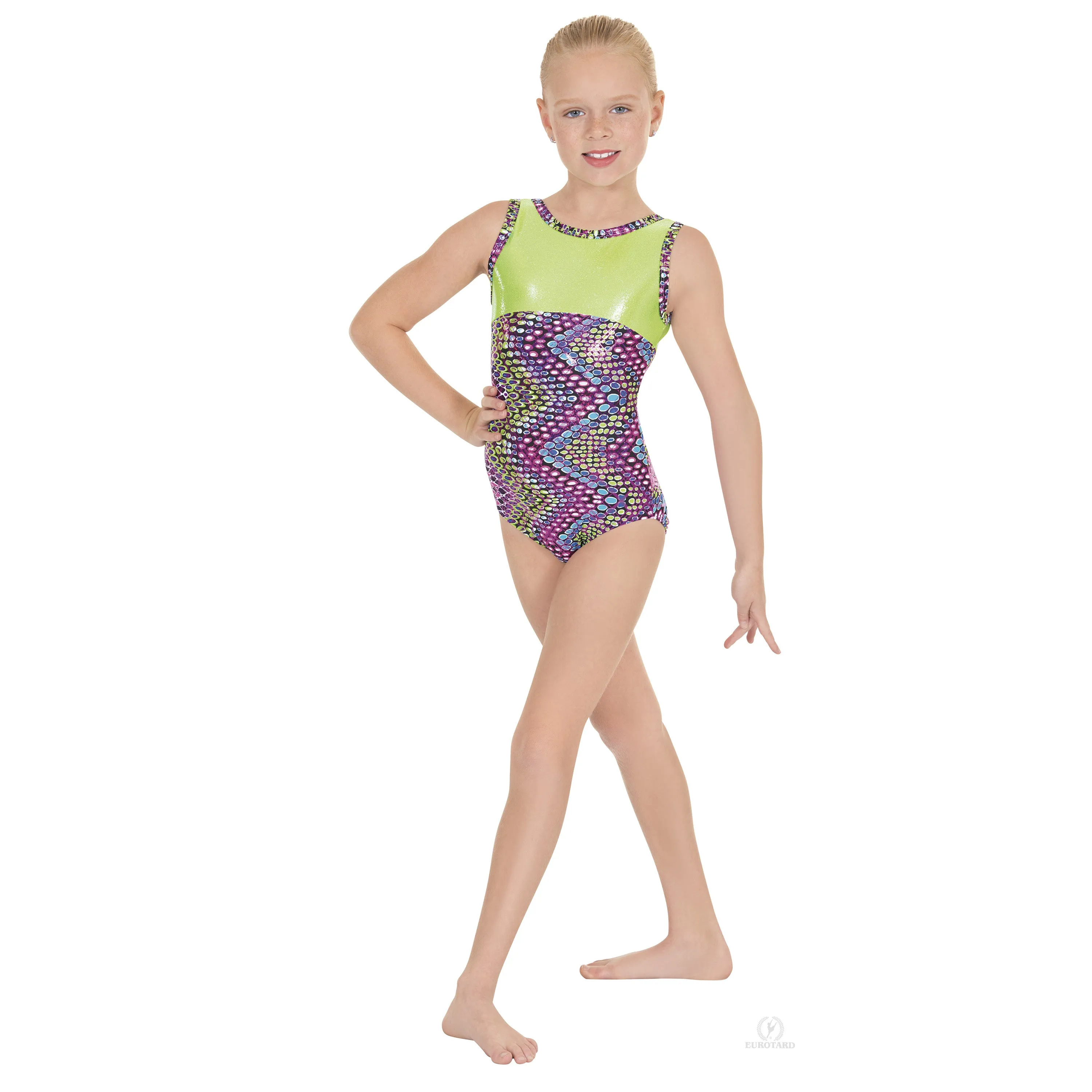Eurotard Child Dizzy Dots Leotard
