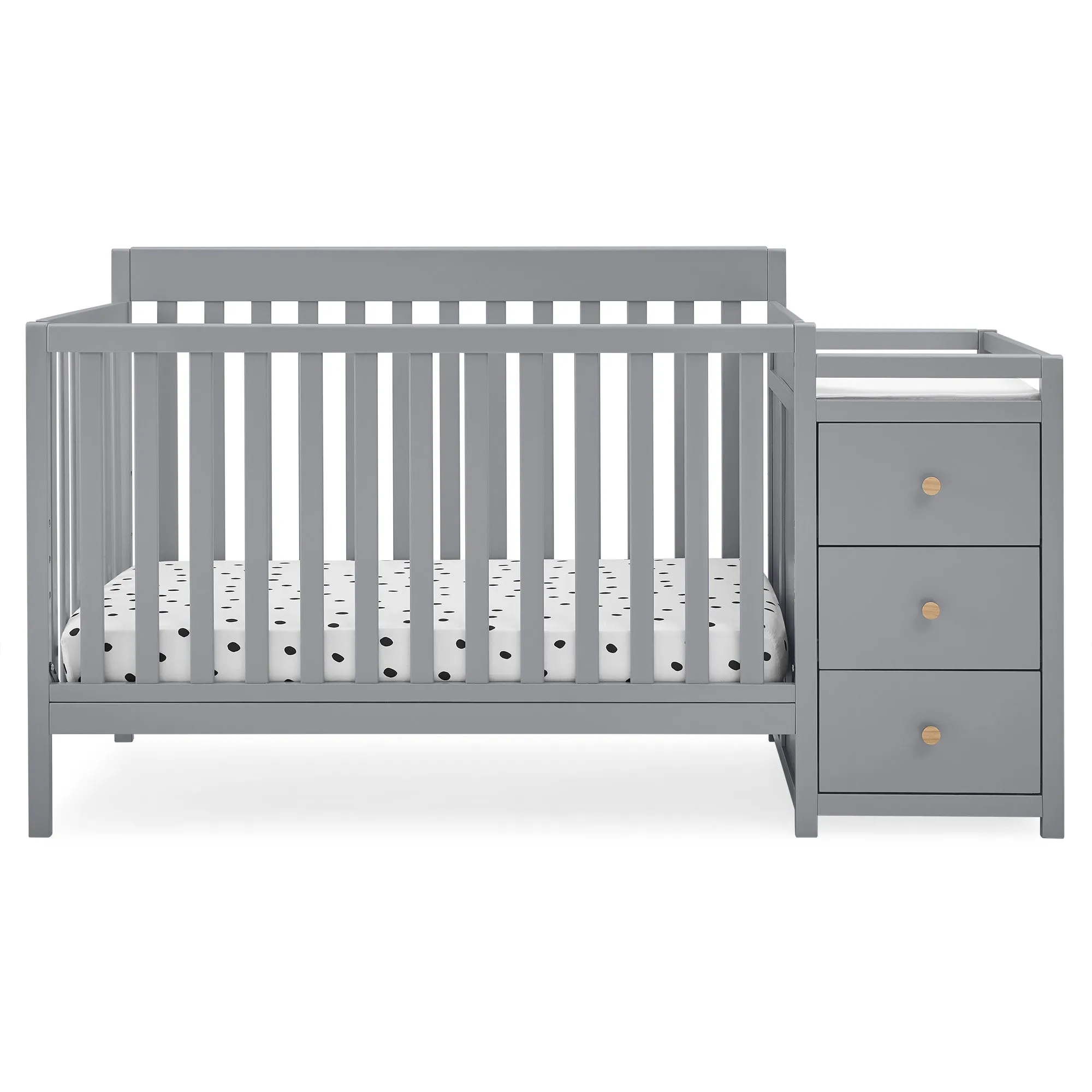 Flynn 5-in-1 Convertible Crib and Changer