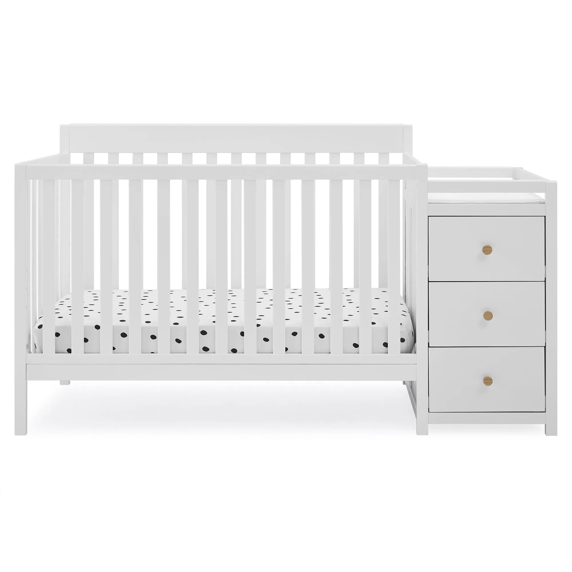Flynn 5-in-1 Convertible Crib and Changer
