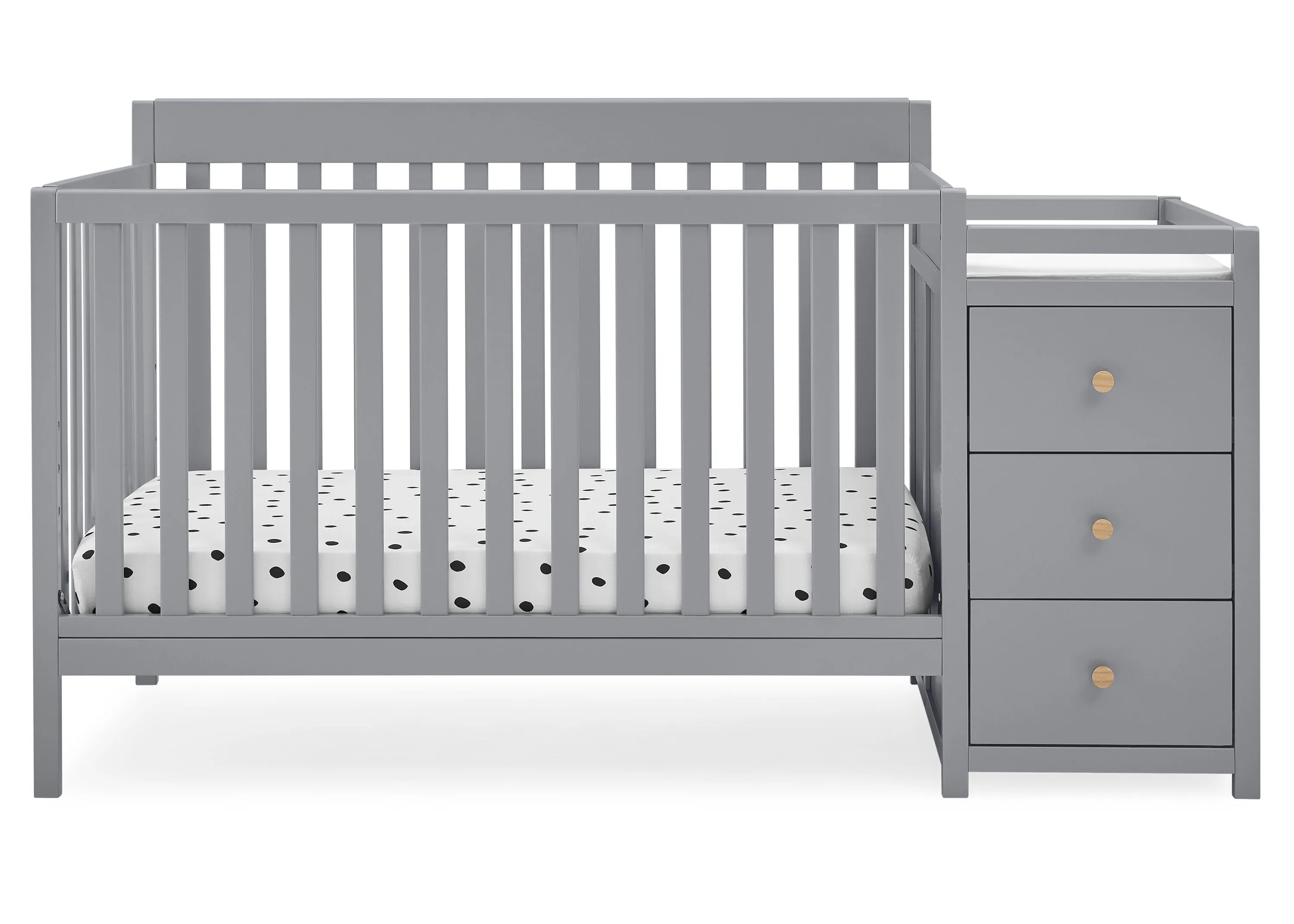 Flynn 5-in-1 Convertible Crib and Changer