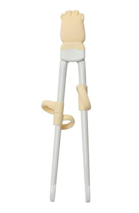 Giraffe Learning Chopsticks
