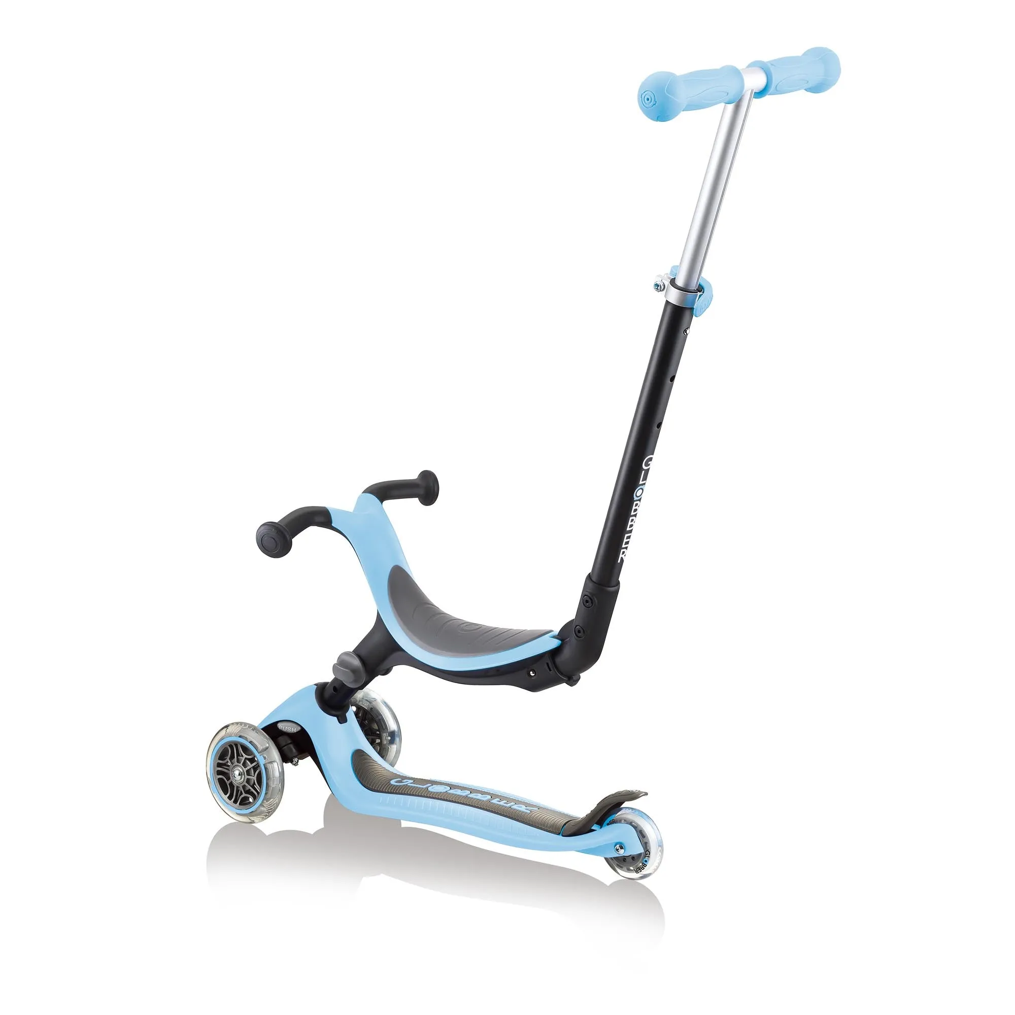 Globber Go Up Foldable Lights Scooter