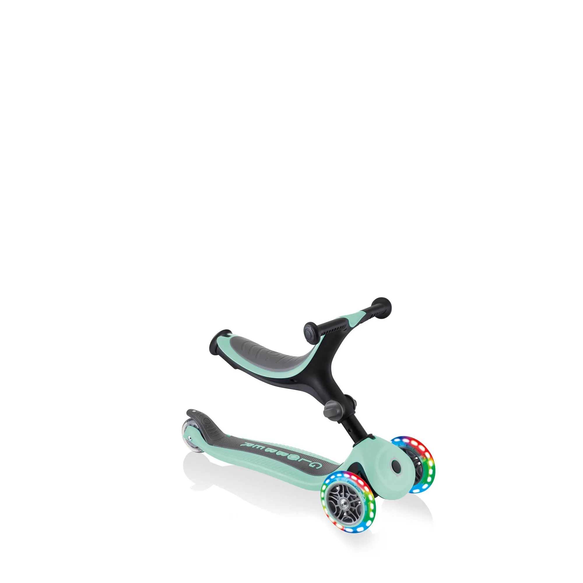 Globber Go Up Foldable Lights Scooter