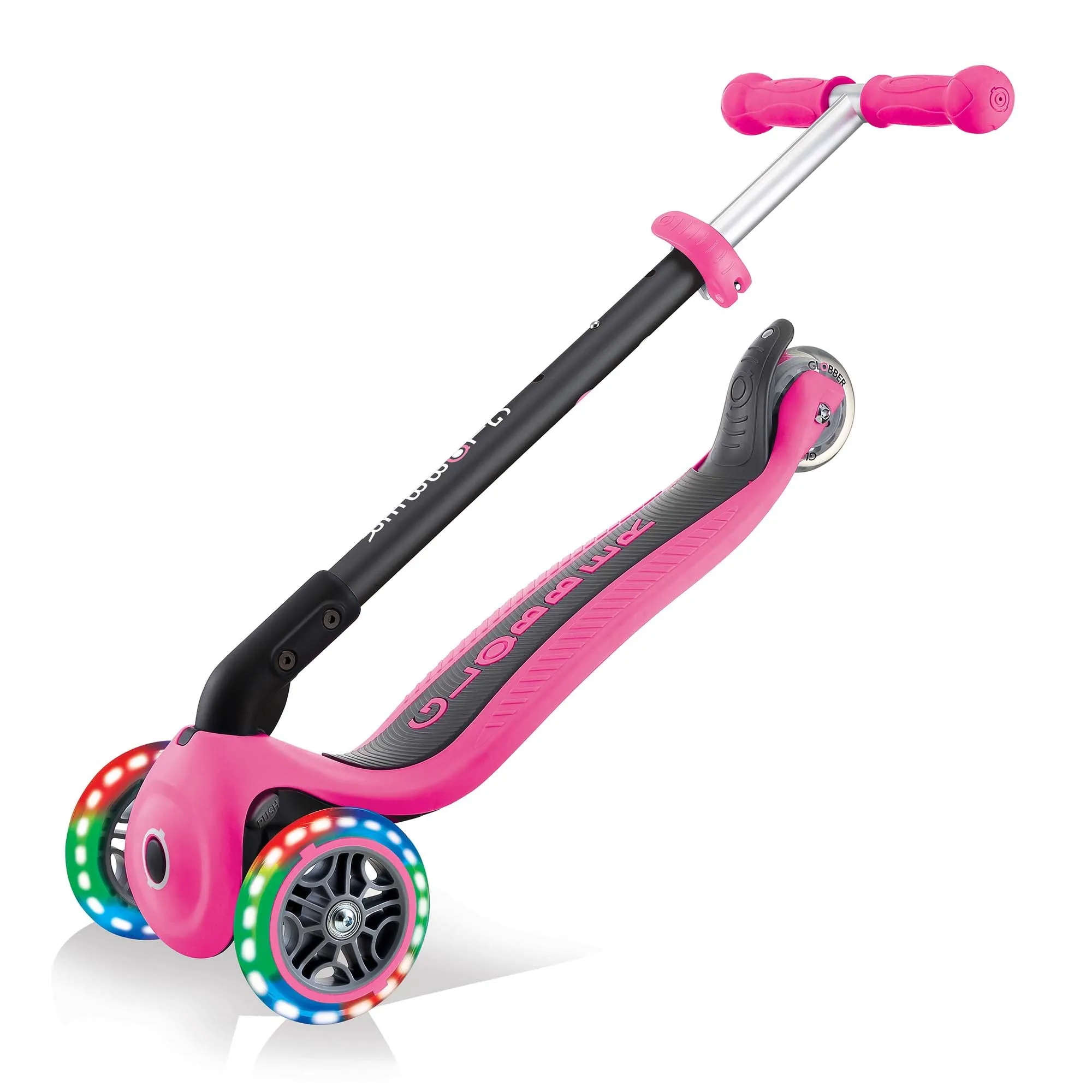 Globber Go Up Foldable Lights Scooter