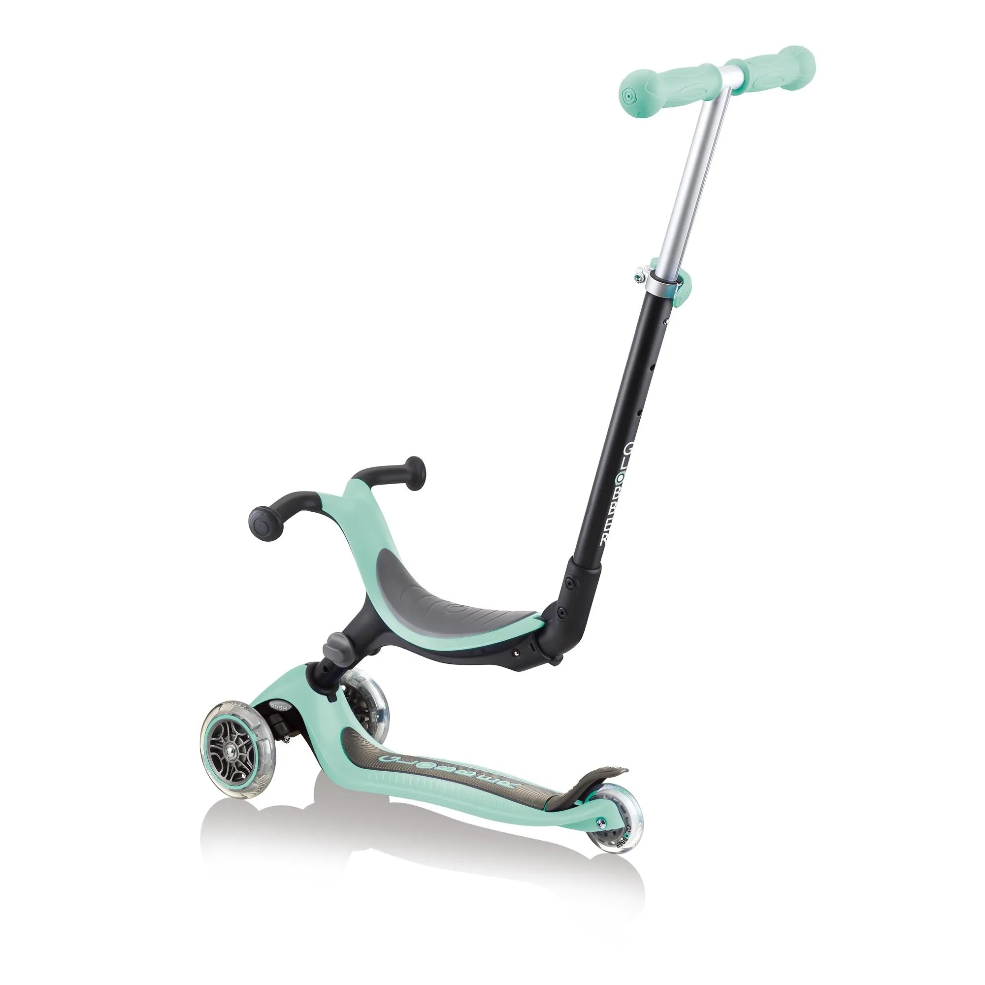 Globber Go Up Foldable Lights Scooter