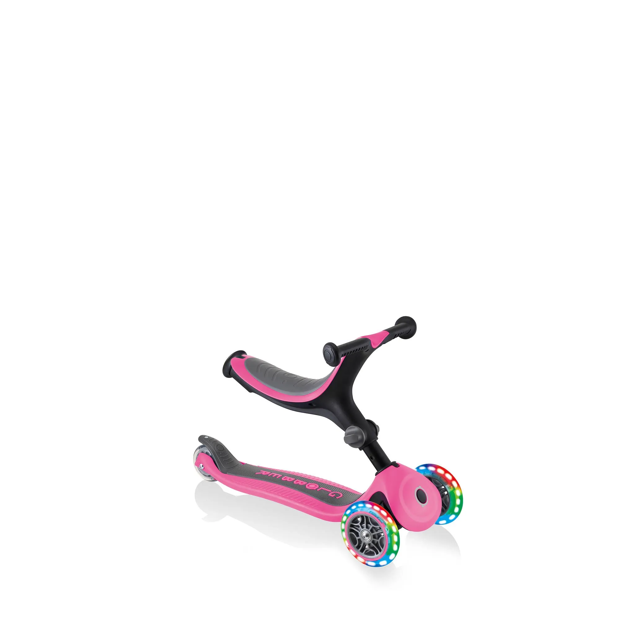 Globber Go Up Foldable Lights Scooter