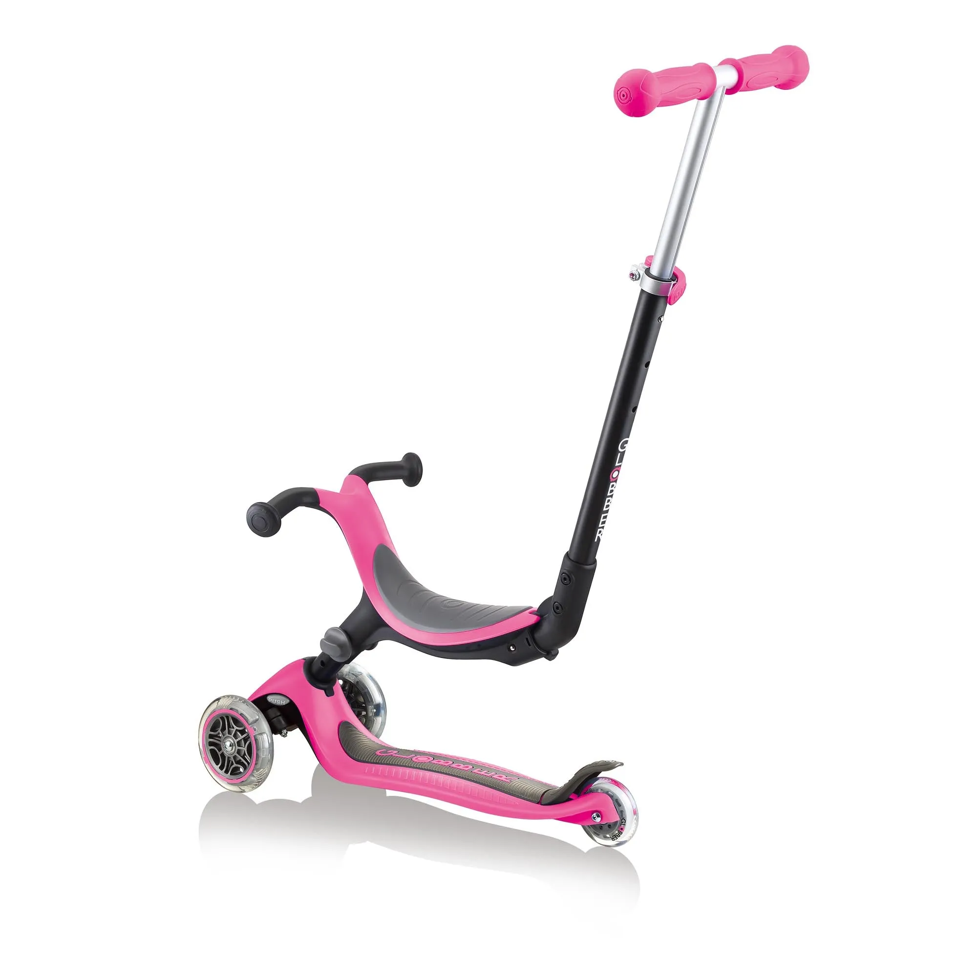 Globber Go Up Foldable Lights Scooter