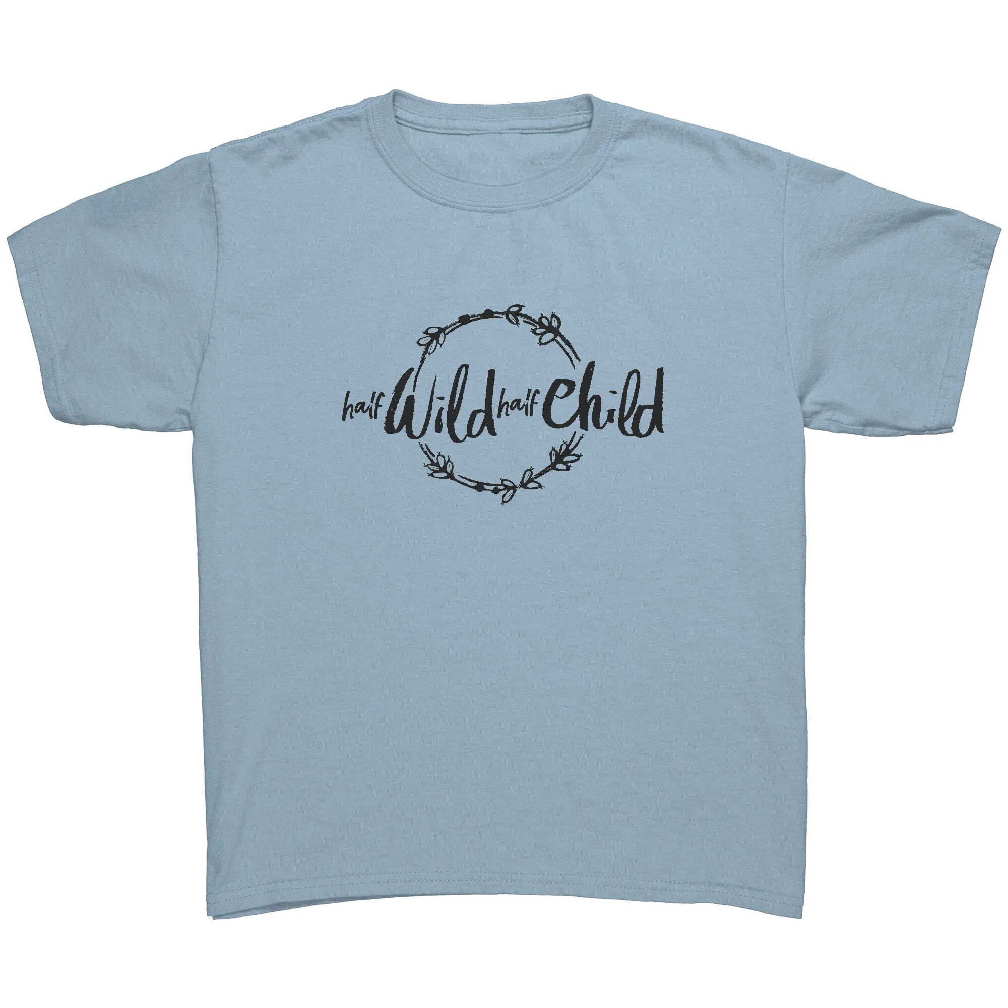 Half Wild Half Child Youth Shirt