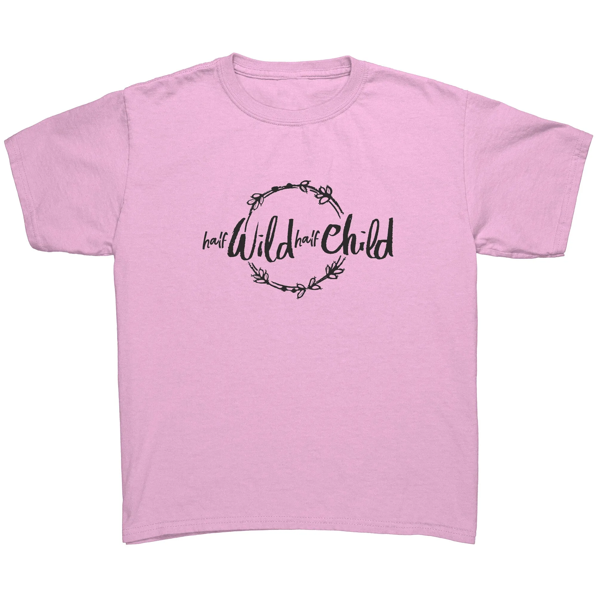 Half Wild Half Child Youth Shirt