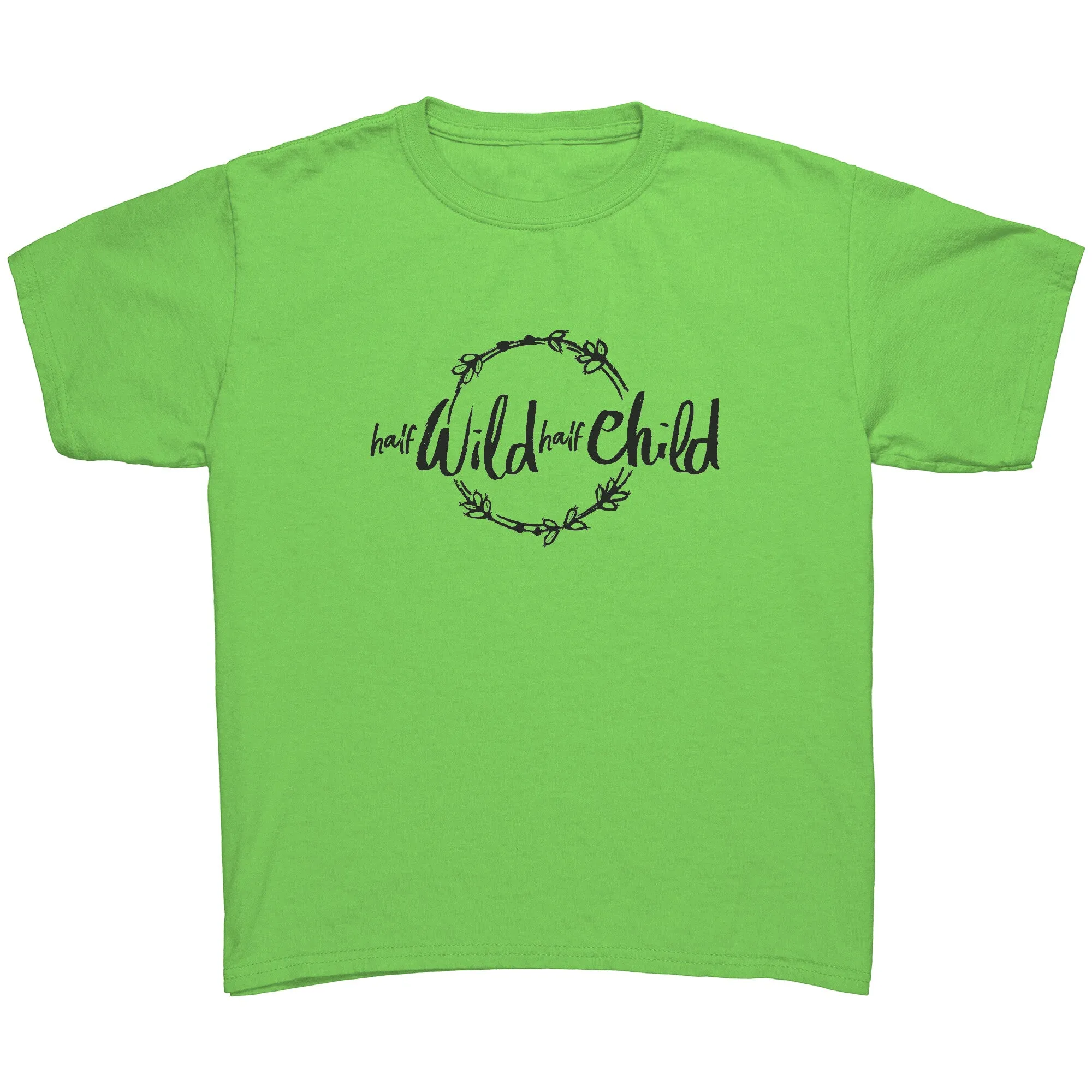 Half Wild Half Child Youth Shirt