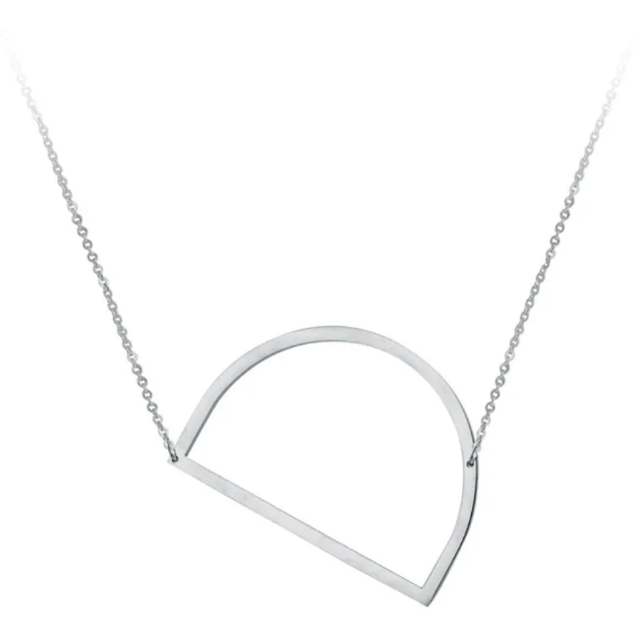 Initial Necklace - Silver