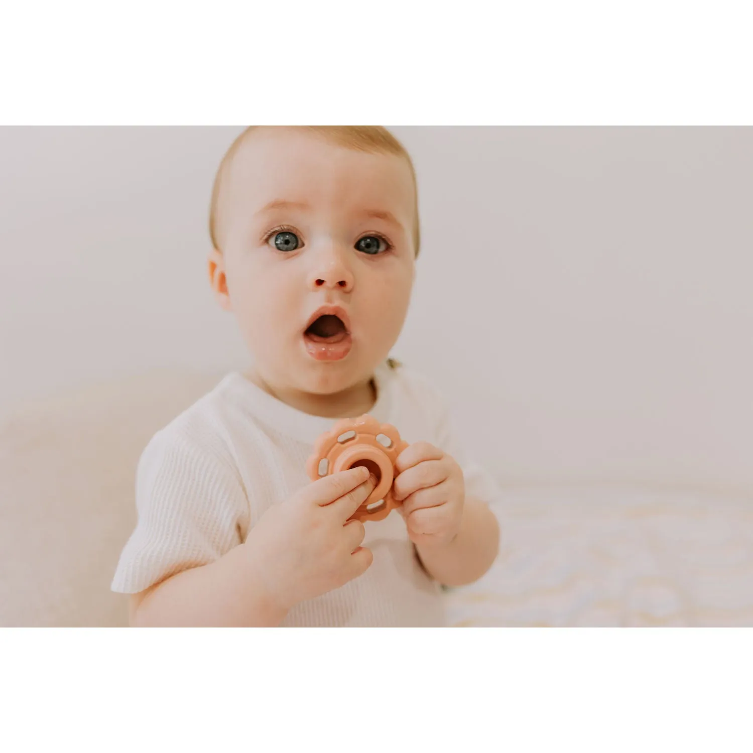 Jellystone Designs Rainbow Stacker Teether & Toy - Earth