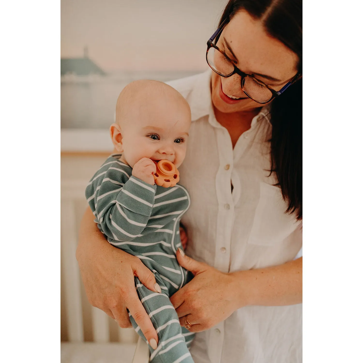 Jellystone Designs Rainbow Stacker Teether & Toy - Earth