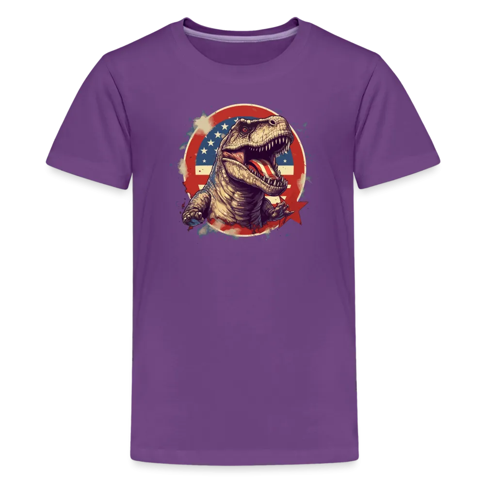 Jurassic Patriot Kids' Premium T-Shirt