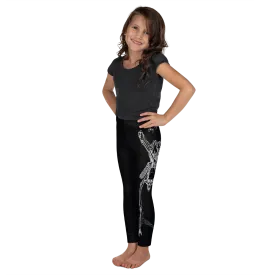 Kids CONTORTURE Leggings: Boney White