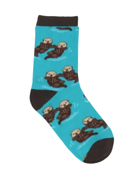 Kid's Significant Otter Graphic Socks