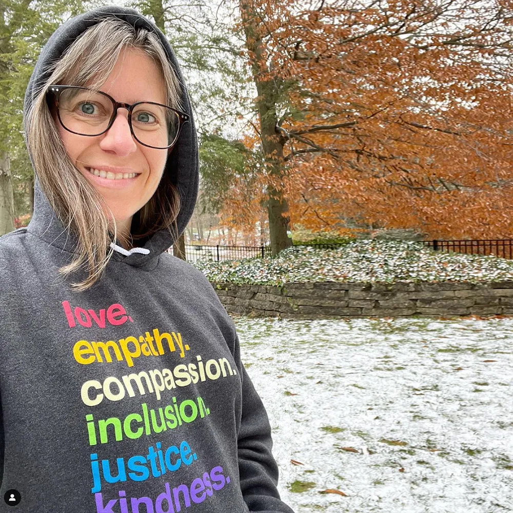 'Kindness Is' Pride Pullover Fleece