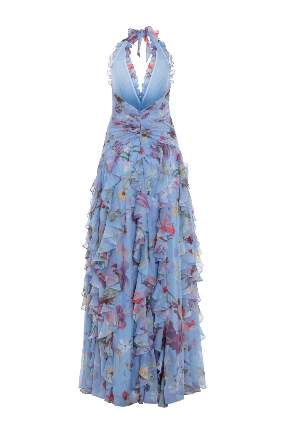 LILY FLOWER FLUTTER GOWN