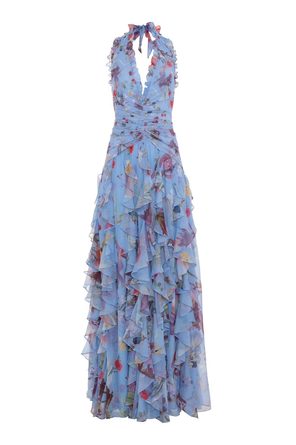 LILY FLOWER FLUTTER GOWN