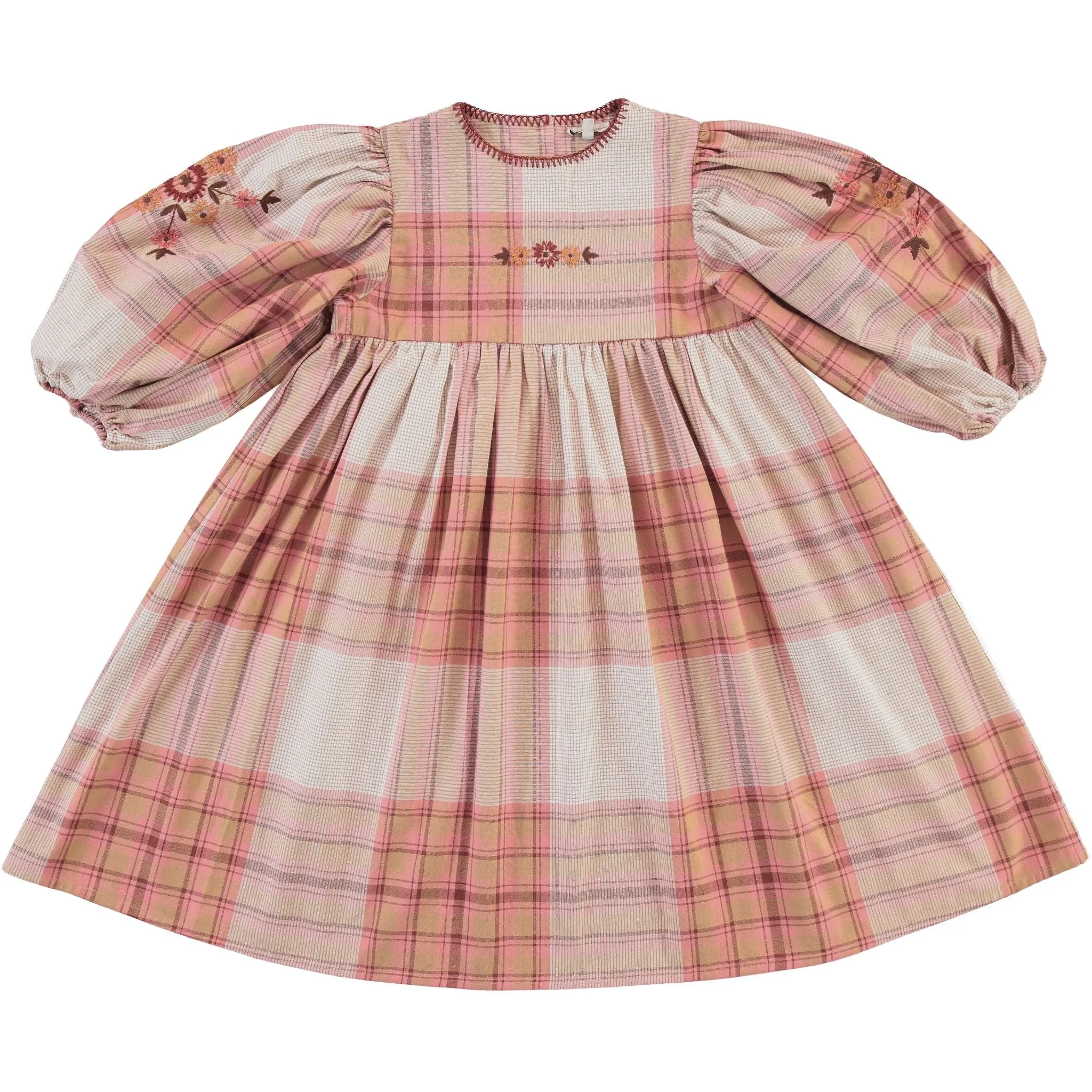 Linda Dress in Vintage Plaid