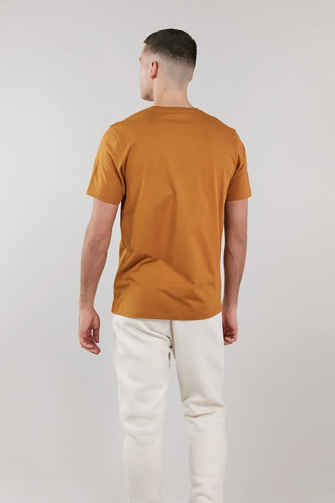 Low Carbon Organic Cotton T-Shirt | Rust