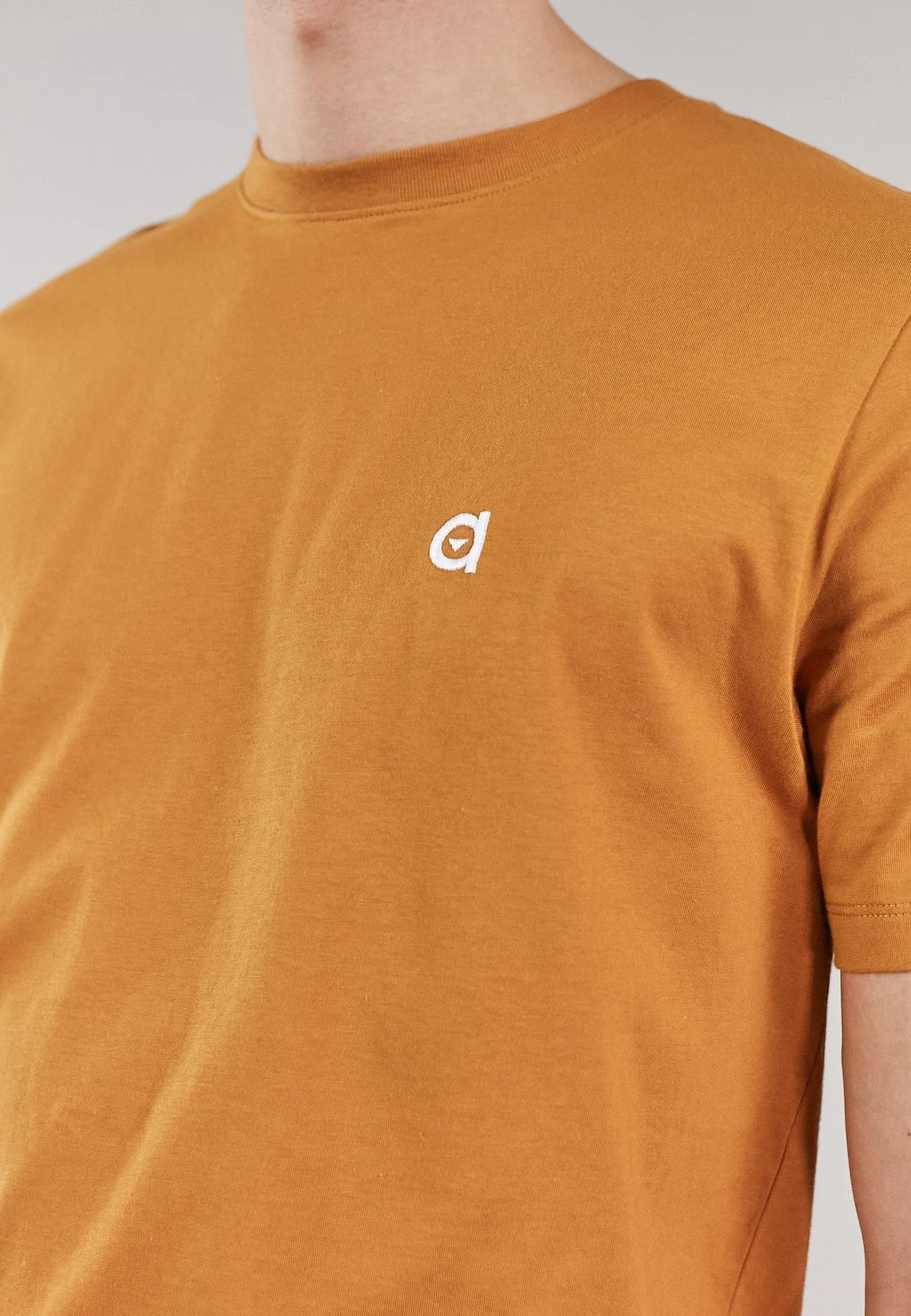 Low Carbon Organic Cotton T-Shirt | Rust