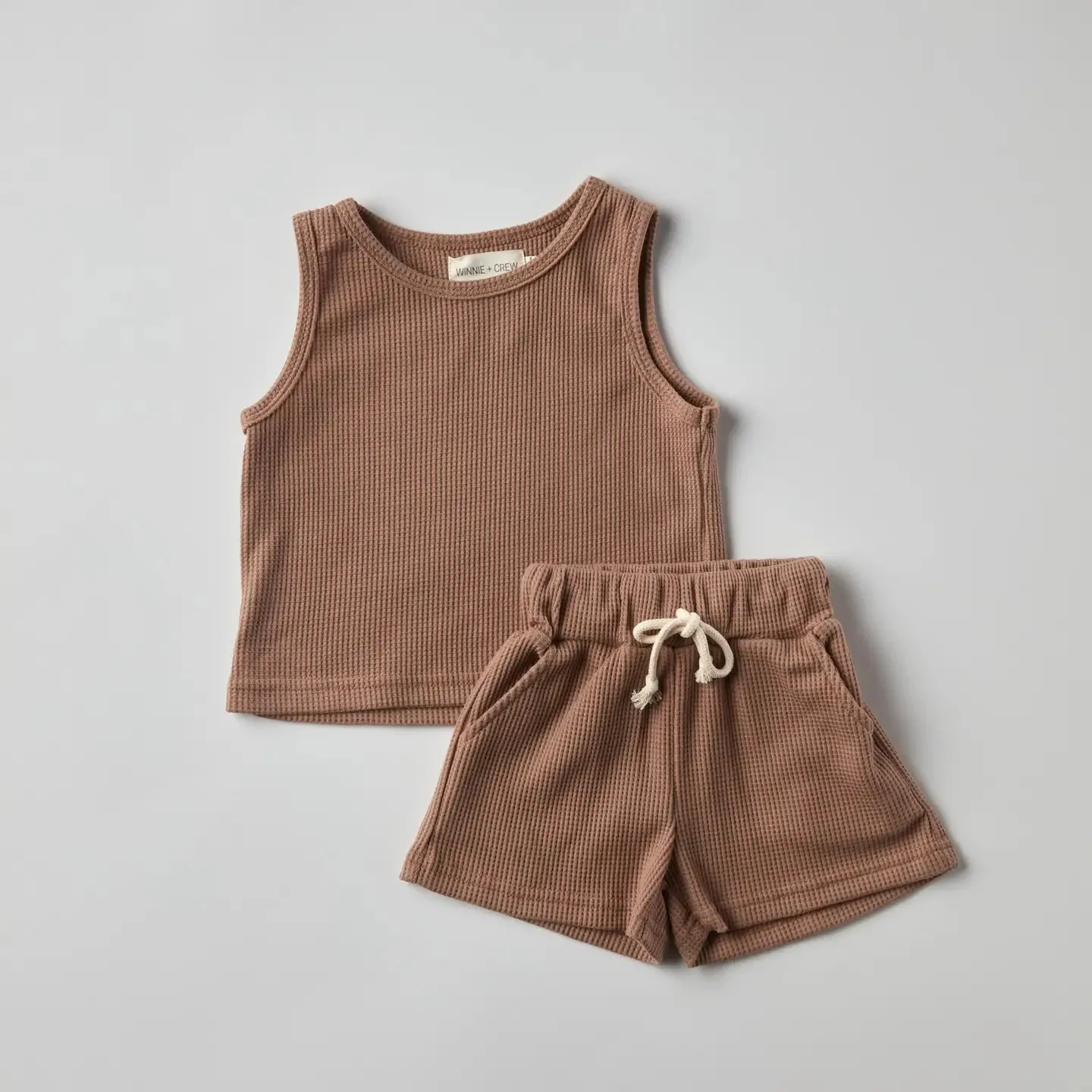 Madden Tank Set in Brown