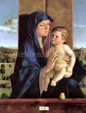 Madonna of the Pear – Bellini