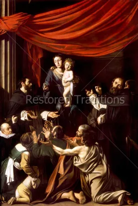 Madonna of the Rosary – Caravaggio