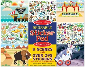 Melissa & Doug Reusable Sticker Pad - Adventure Pad
