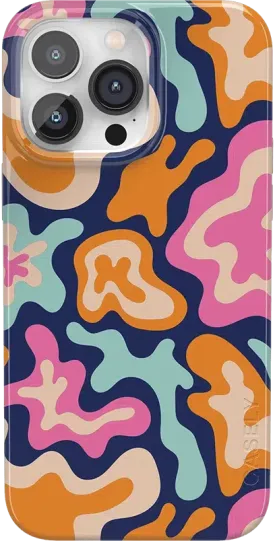 Midnight Color Splash | Abstract Retro Case
