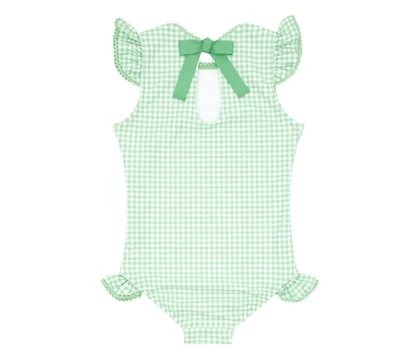 MINNOW~ 1 pc ruffle sleeve rashguard