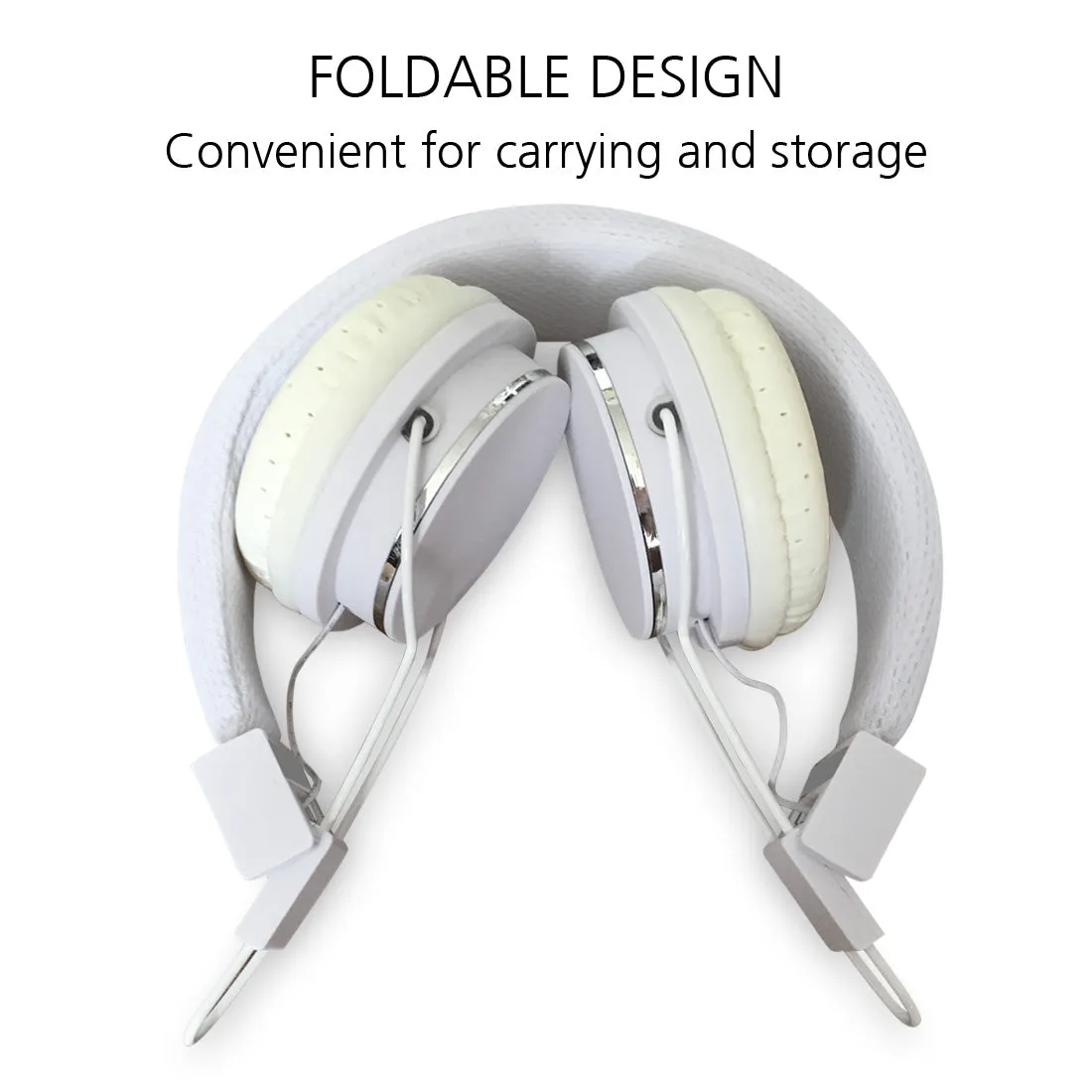 Model: RH301 - Child Safe Headphones with Hearing Protection - Wired connection - White