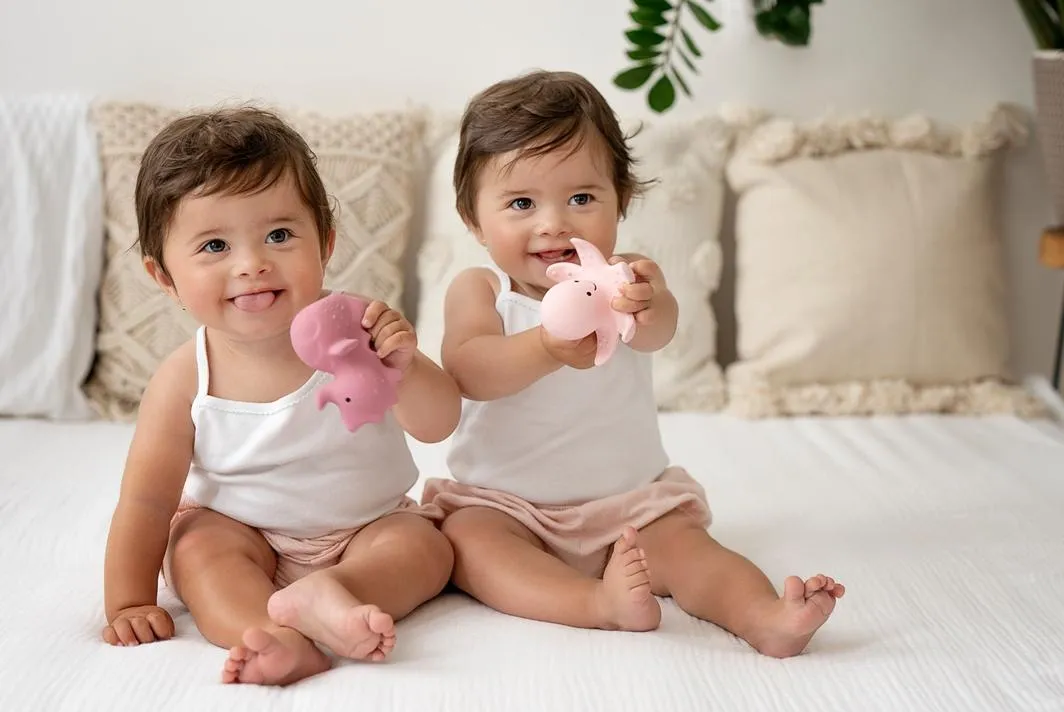 My First Tikiri Teether and Bath Toy - Octopus Gift Boxed
