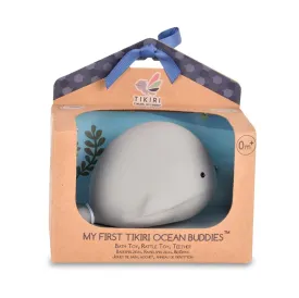 My First Tikiri Teether and Bath Toy - Whale Gift Boxed