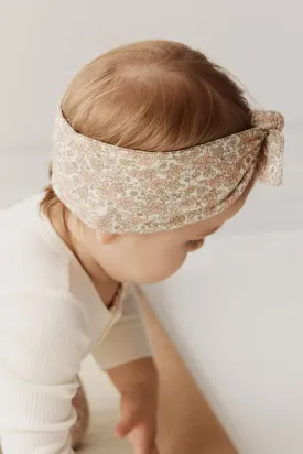 Organic Cotton Headband - Chloe Egret