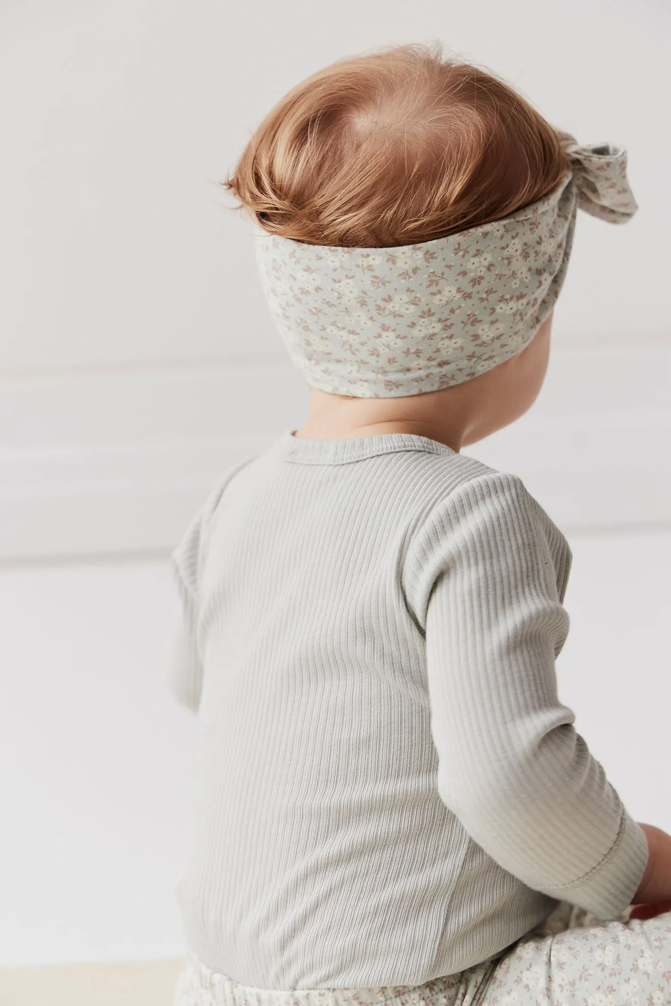 Organic Cotton Headband - Rosalie Fields Smoke