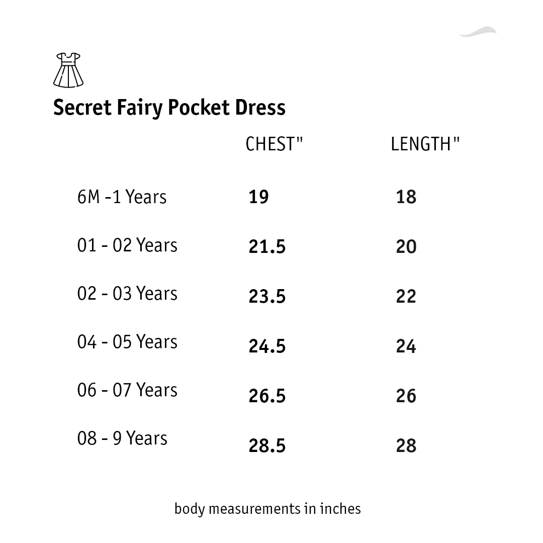 Organic - Secret Fairy Pocket Dress
