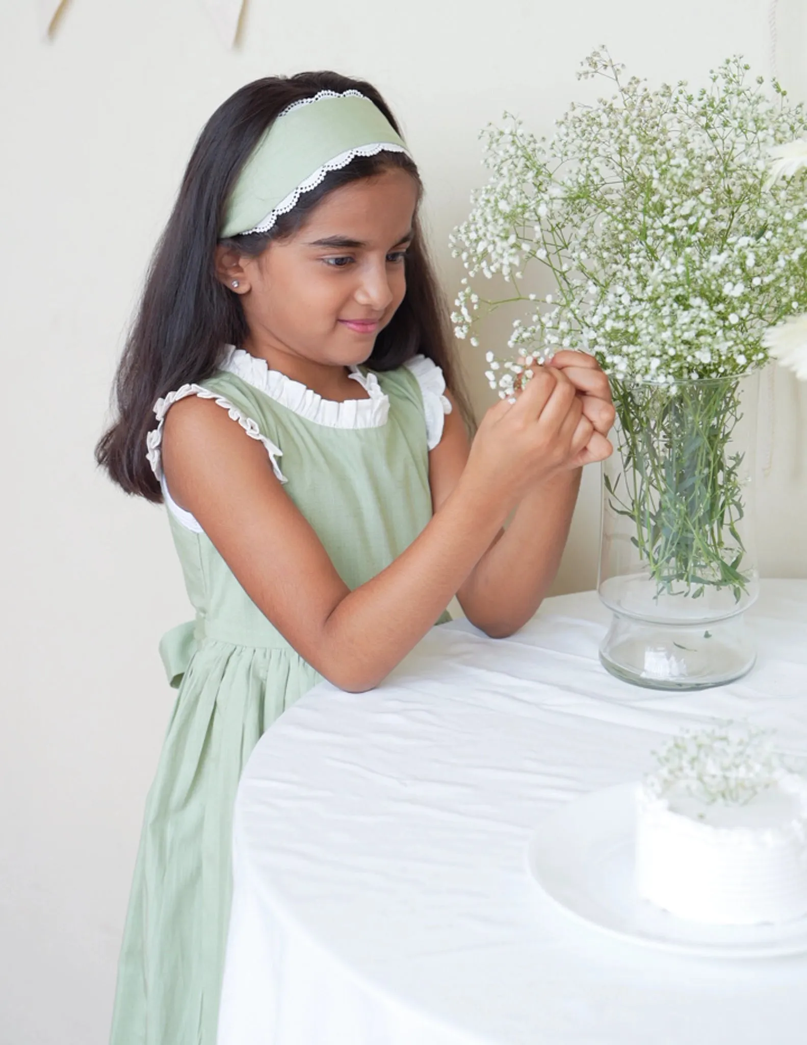 Party Wear Cotton Dress | Pastel Birthday Frock | Girls