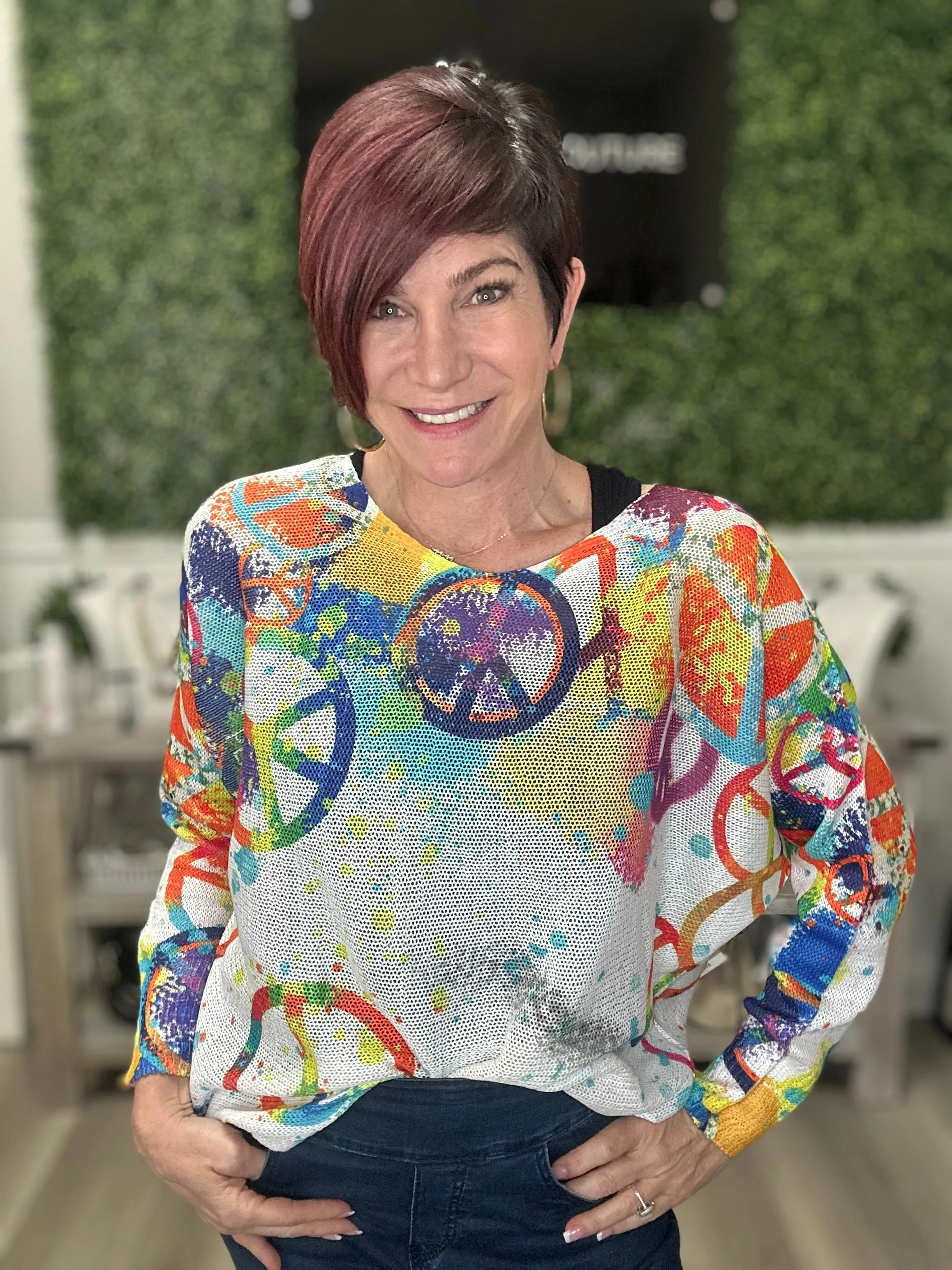 Peace & Love Knit Sweater